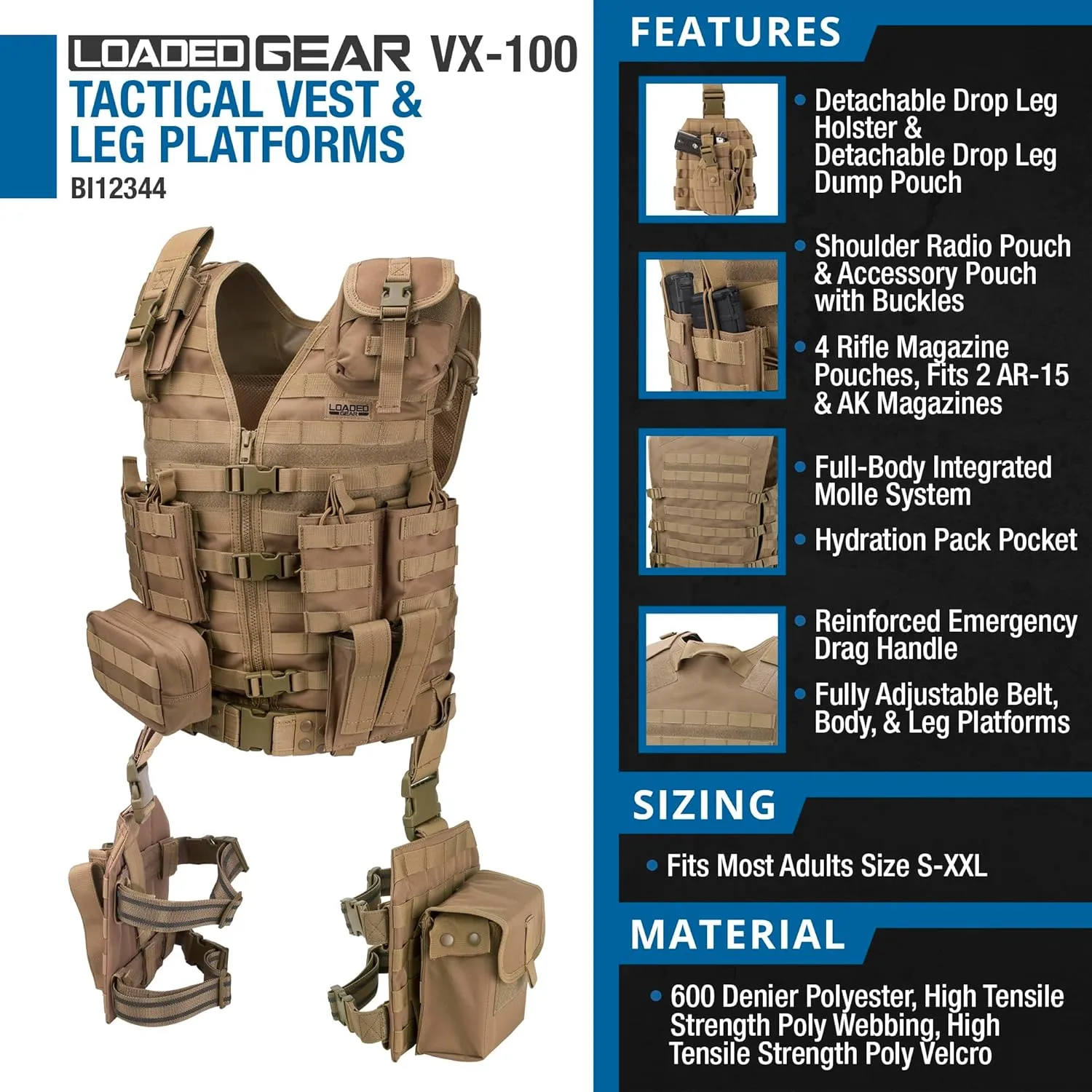 Barska mens Vest
