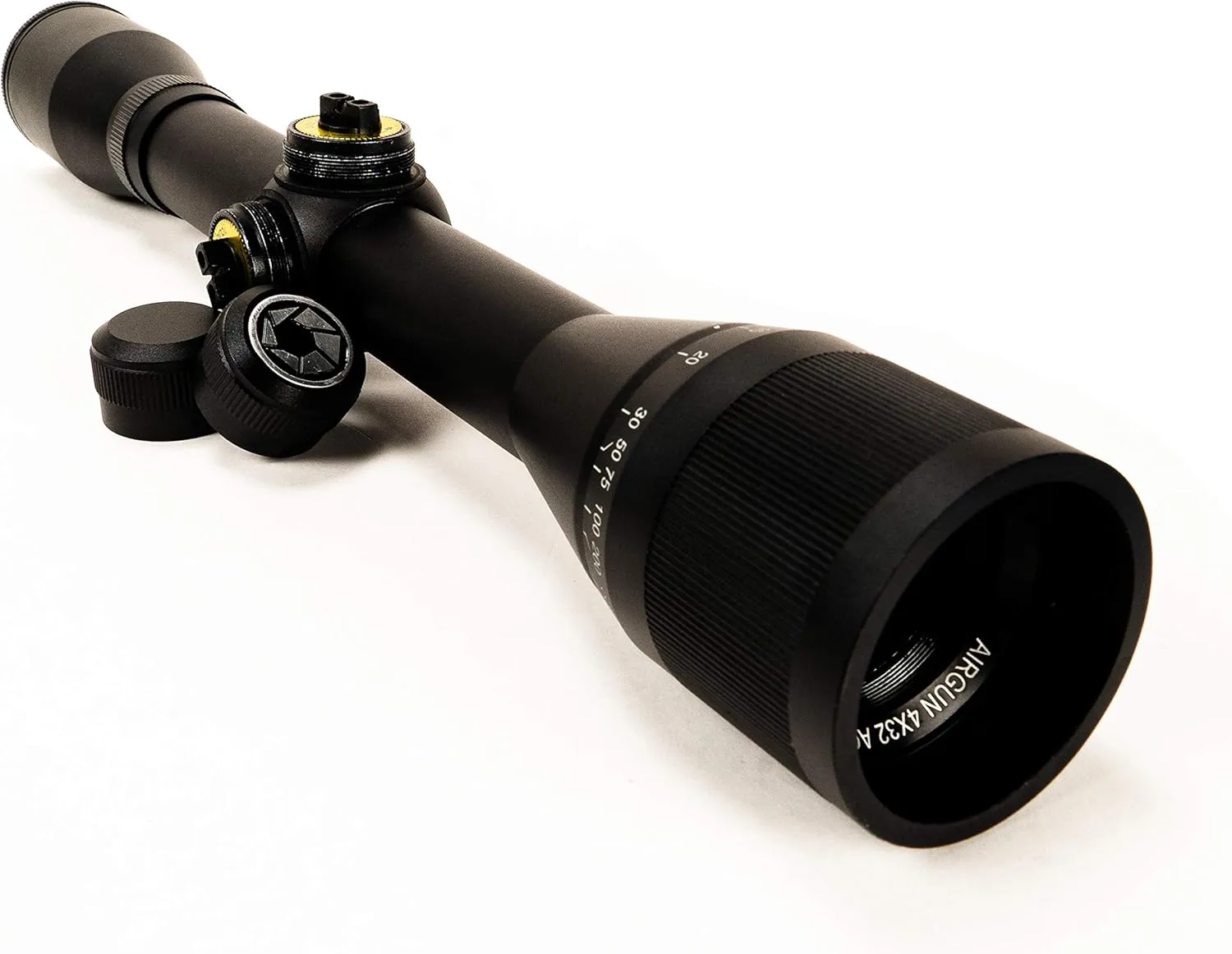 Barska Mil-Dot Reticle Reverse Recoil Airgun Scope with Adjustable Objective
