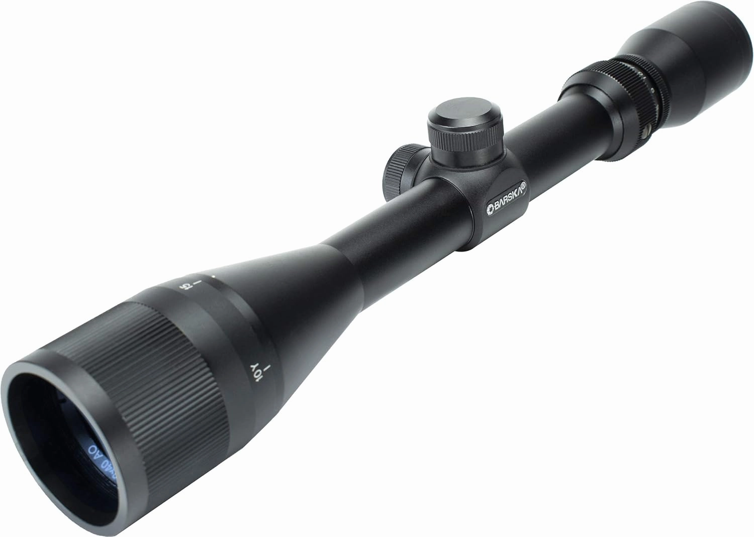 Barska Airgun Riflescope – Adjustable Objective Scope – Waterproof, Fogproof, Shockproof – Fully Coated Optics with Scope Caps for Precision Shooting