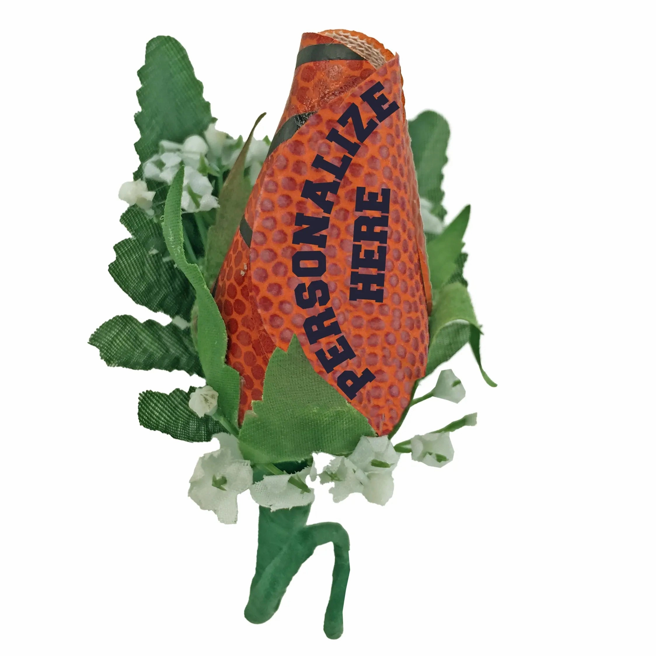 Basketball Rose Boutonniere