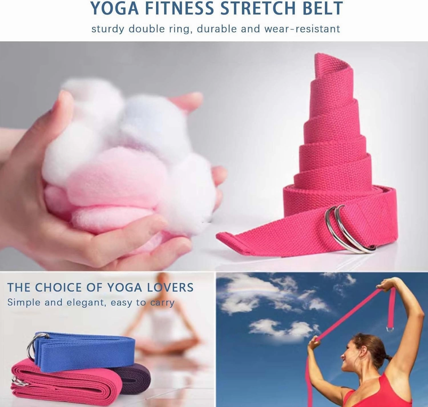 Better Pilates Kit, Home Pilates Essentials Kit for Women, Yoga Sets for Women, Hip Exercise Band Yoga Ball 25cm Figure 8 Resistance Band