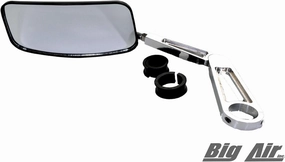 Big Air Articulating Adjustable Arm Wakeboard Tower Mirror with 7" x 13" CIPA ball joint mirror head