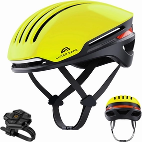 Bike Helmet with Bluetooth, Smart Bike Helmet for Adults Men Women with Built-in Speakers, Auto Brake Blinker, Front and Rear LED Turn Signals Remote Control, Smart Cycling Helmets.