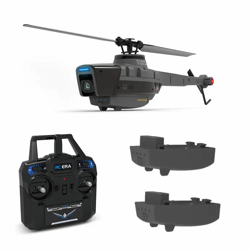 Black Bee Single Prop Aileronless Helicopter C128 6 Axis 4CH 2.4G Electronic Gyroscope