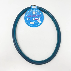 Blue Flexible Embroidery Display Hoop