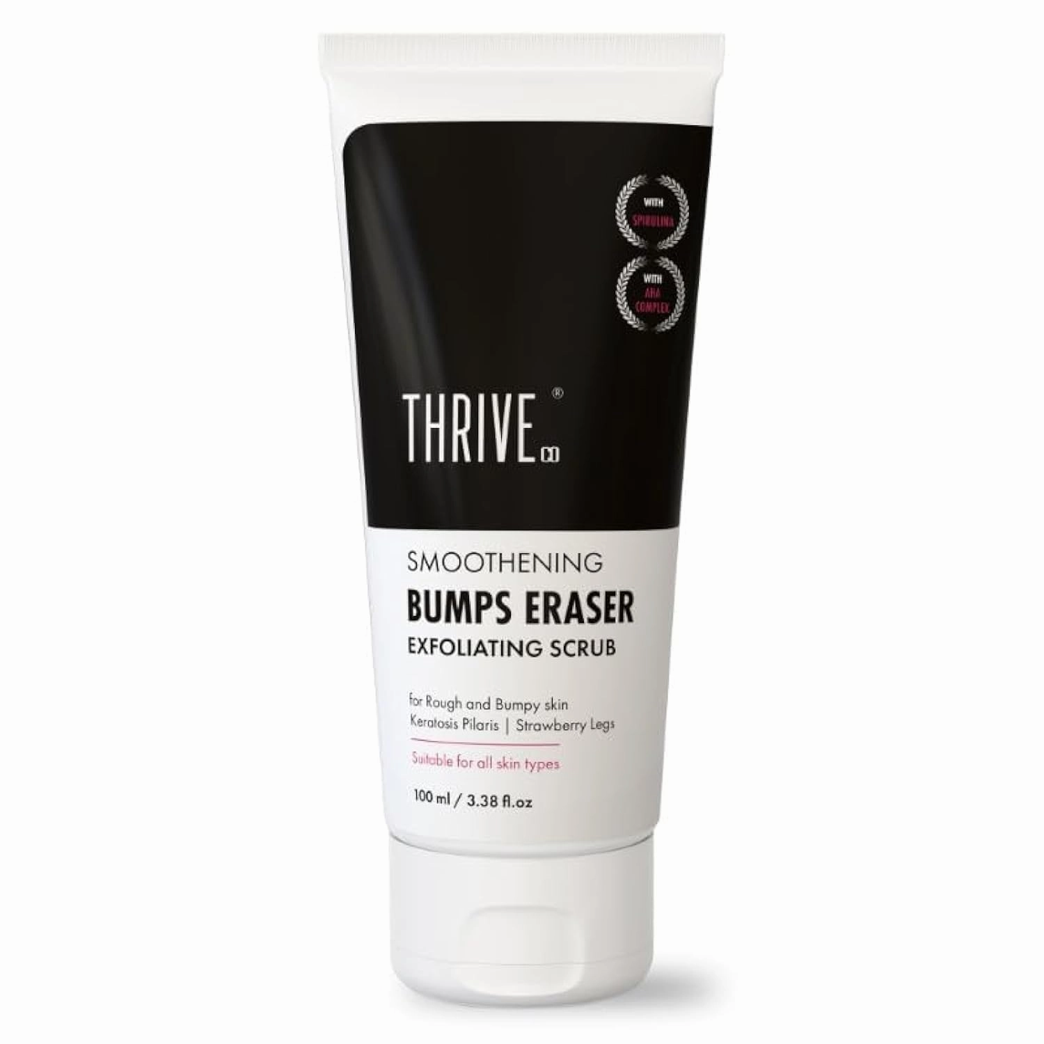 Body Scrub for Keratosis Pilaris, Bumpy Skin, Strawberry Legs, 100ml