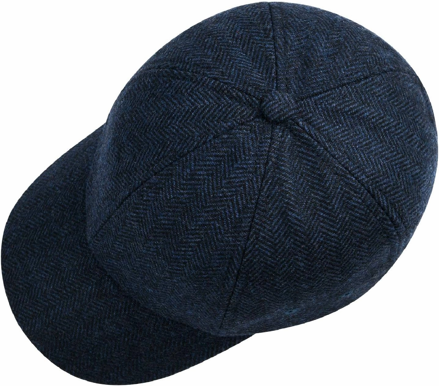 BOTVELA Wool Baseball Cap for Men Adjustable Unstructured Tweed Hat
