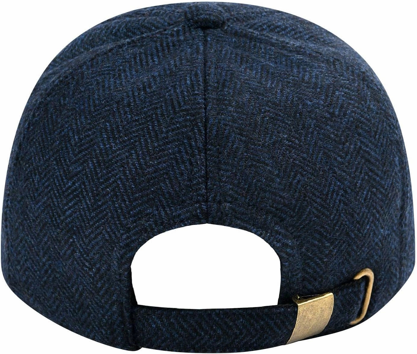BOTVELA Wool Baseball Cap for Men Adjustable Unstructured Tweed Hat