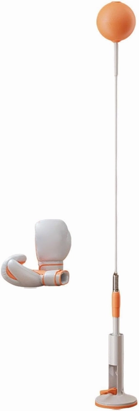 Boxing Reaction Ball Boxing Speed Ball Boxing Gear Floor Standing Boxing Reflex Ball Boxing Punching Bag for Home Gym Workout