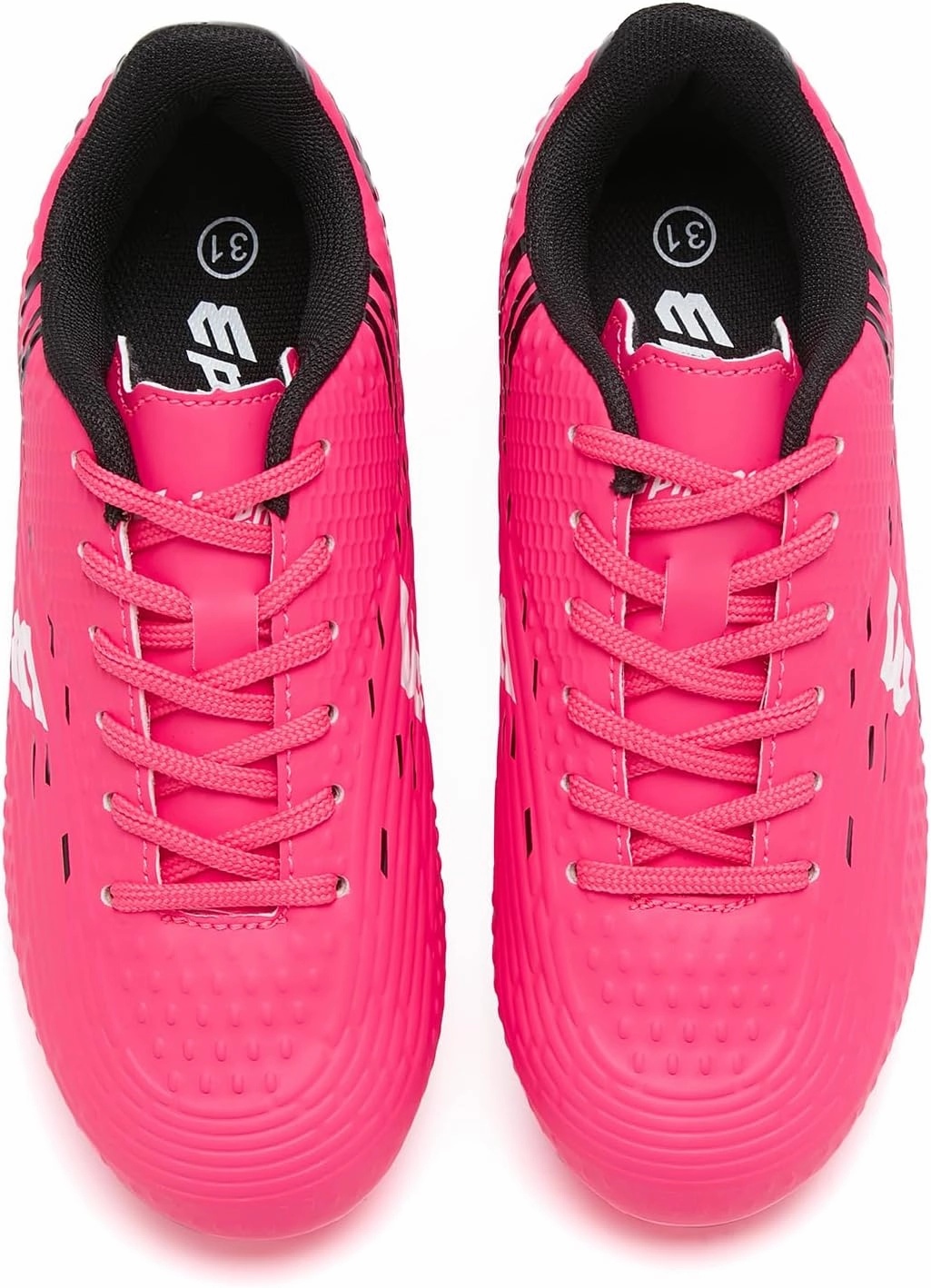 Boys and Girls Soccer Cleats Youth Firm Ground Athletic Outdoor Training Football Shoes for Little and Big Kids