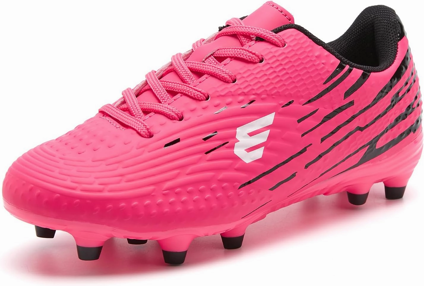 Boys and Girls Soccer Cleats Youth Firm Ground Athletic Outdoor Training Football Shoes for Little and Big Kids