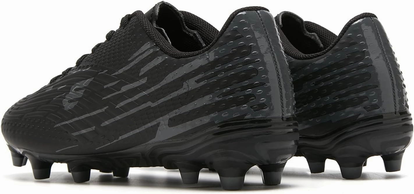 Boys and Girls Soccer Cleats Youth Firm Ground Athletic Outdoor Training Football Shoes for Little and Big Kids