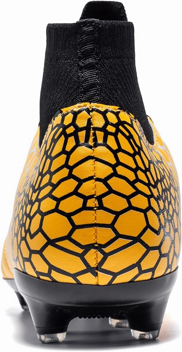 Boys Girls Soccer Cleats Youth Training Football Cleats High-top Soccer Shoes for Little/Big Kid