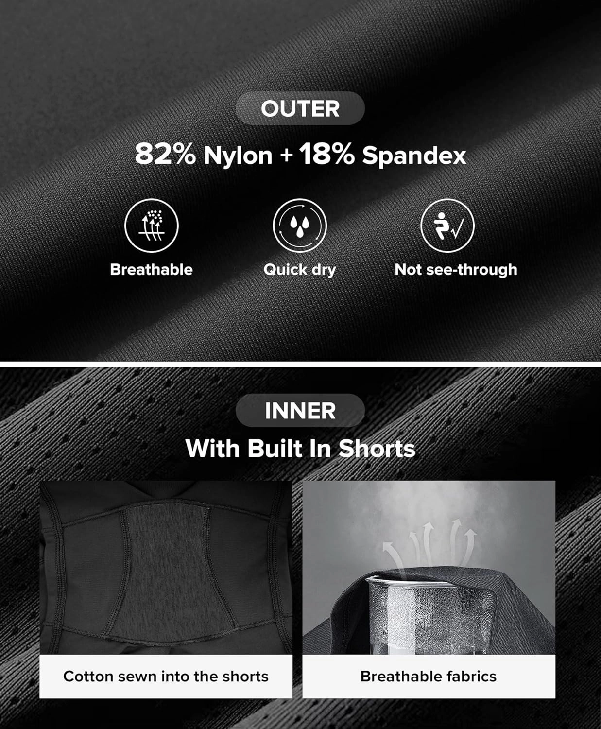 BRXL Womens Tennis Dress UPF 50  Built-in Shorts and Bra Adjustable Straps Golf Workout Athletic Dresses Summer Activewear