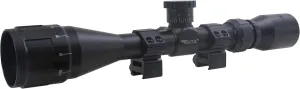 BSA Optics Sweet .243 4X-12X, 40mm Adjustable Objective, with Rings Rifle Scope (243-412X40AOWRTB)