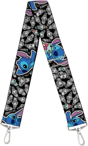 Buckle-Down Purse Strap Stitch Poses Mini Scrump Scattered 2 Inches Wide