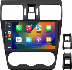 Car Radio Stereo Android 12 for Subaru Forester WRX Impreza 2013 2014 2015, 9 inch Touch Screen 2G 32G Head Unit with Carplay/Android Auto SWC GPS WiFi Bluetooth FM RDS AM DSP