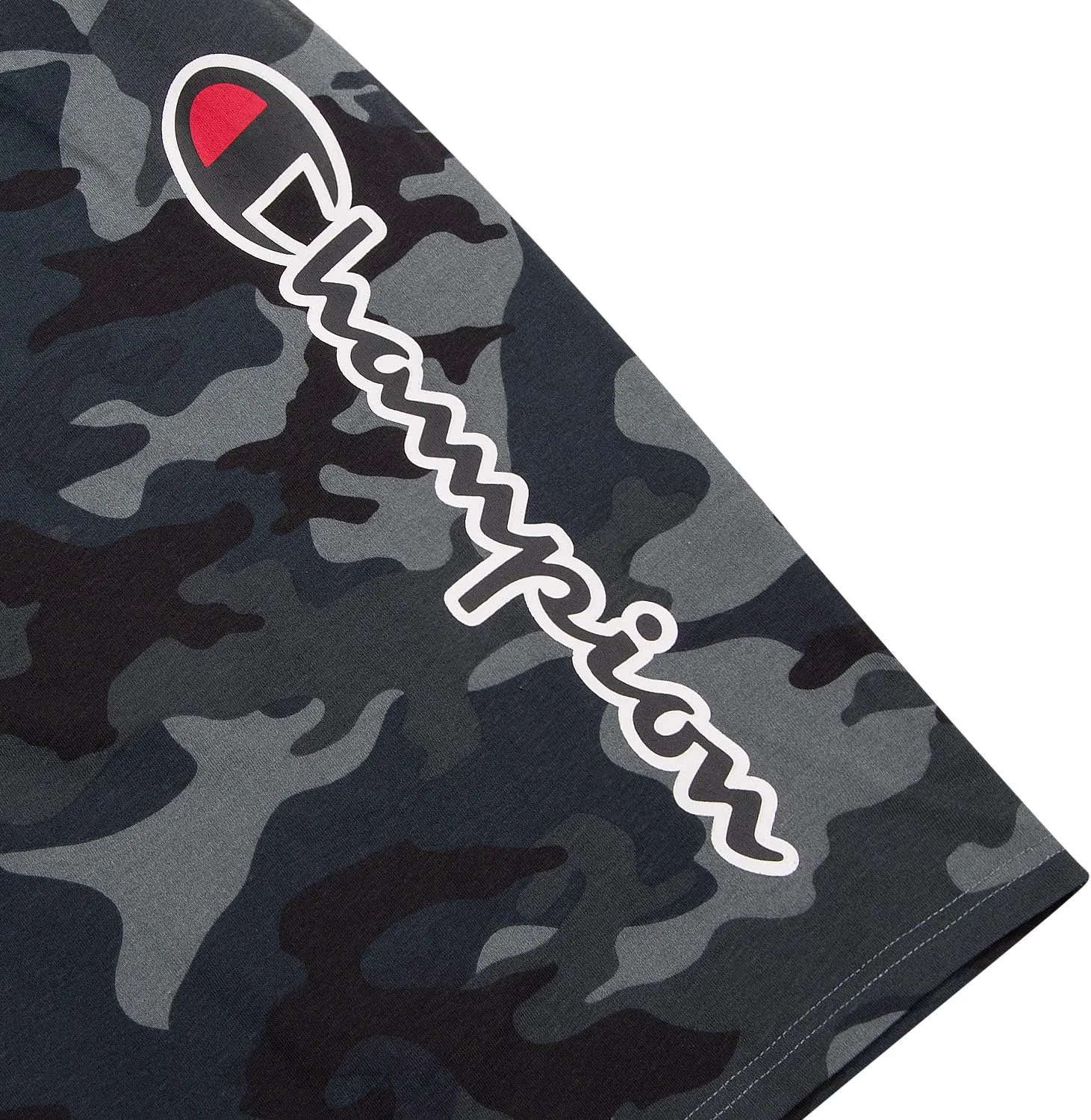 Champion Big and Tall Shorts for Men – Side Script Jersey Athletic Gym Shorts