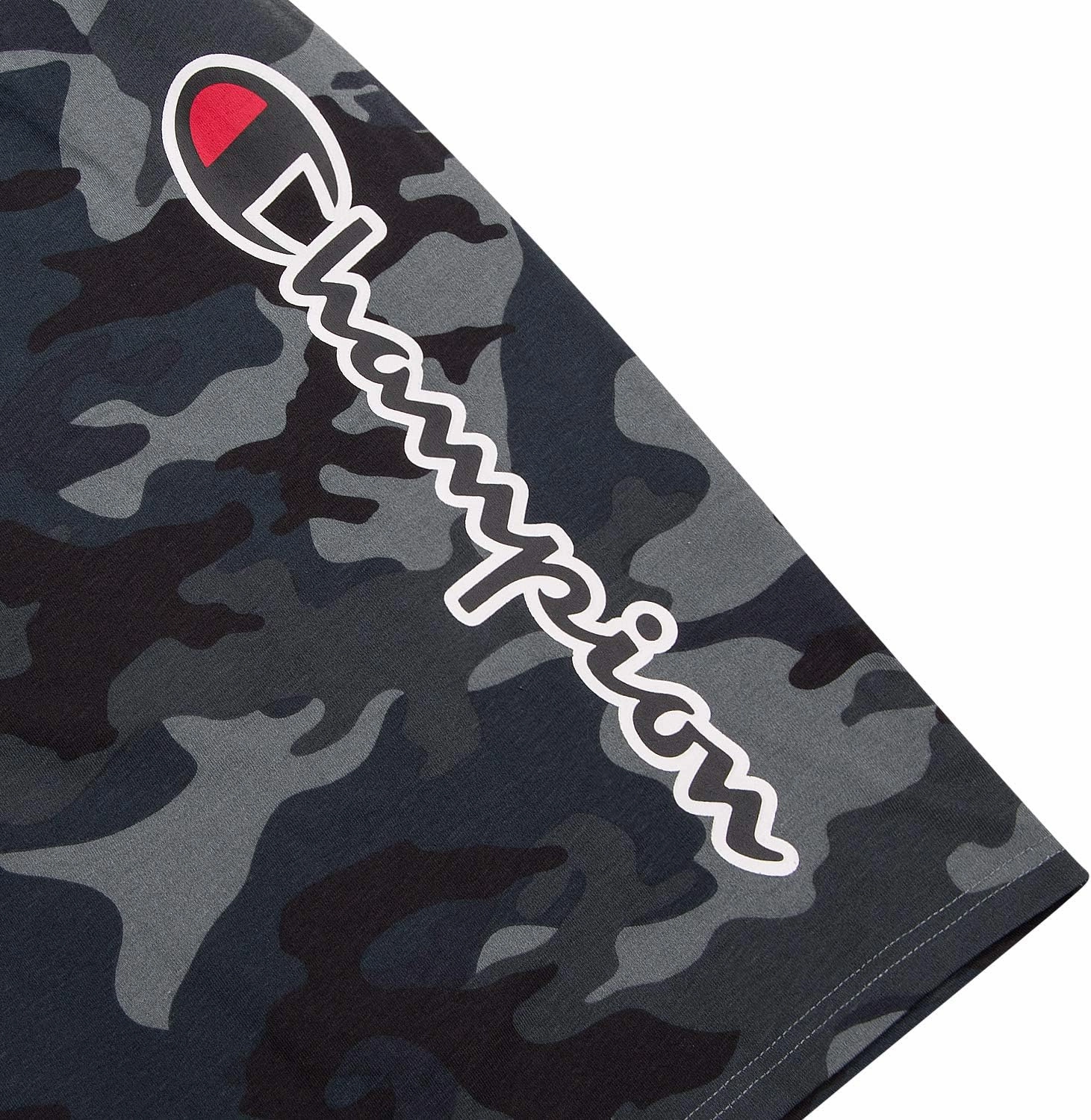 Champion Big and Tall Shorts for Men – Side Script Jersey Athletic Gym Shorts