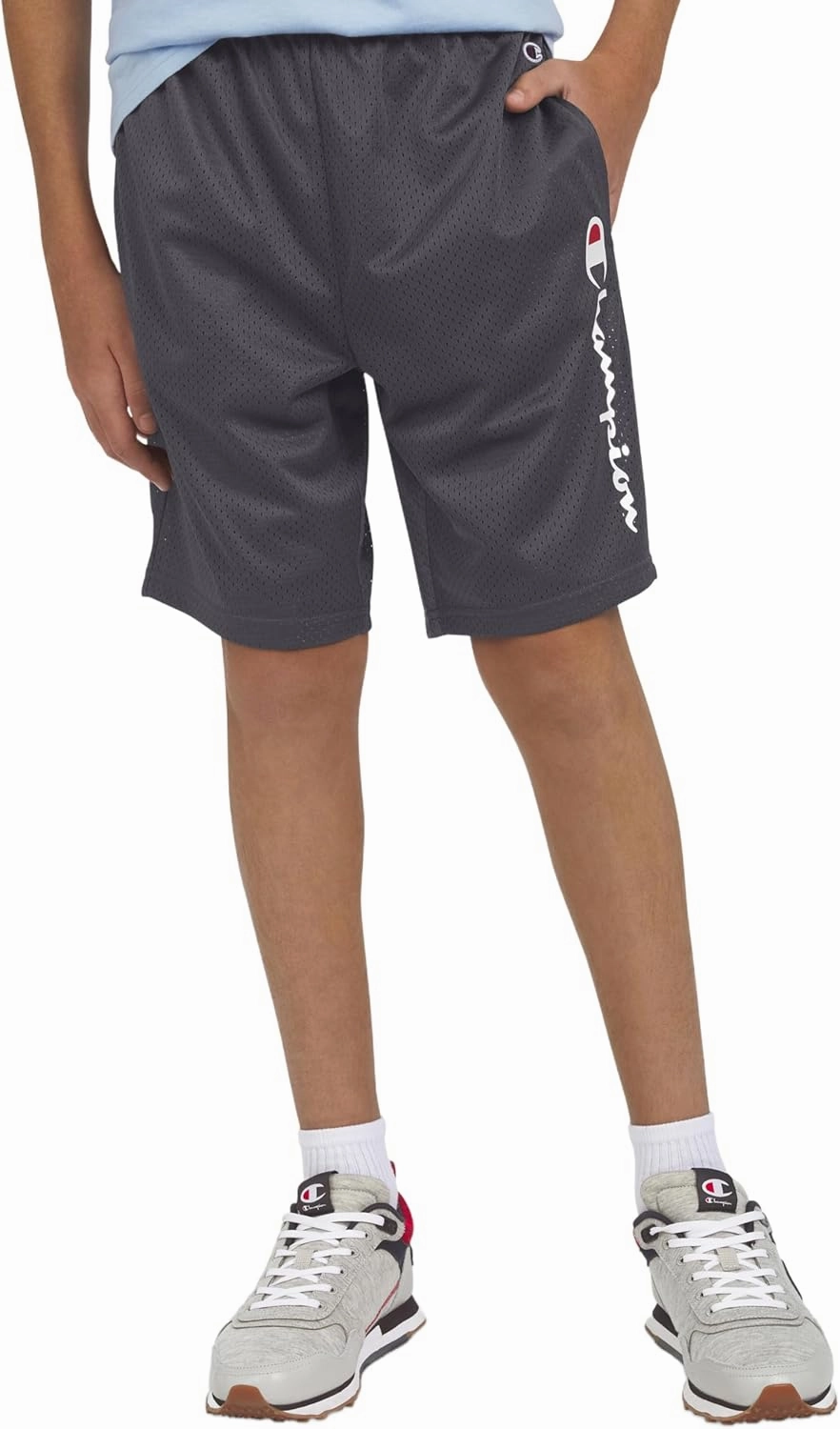 Champion Boys Shorts Athletic Mesh Basketball Short for Boy