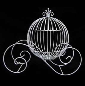 Cinderella Coach - Small - 12" (Thick Wire) (1 Pc)