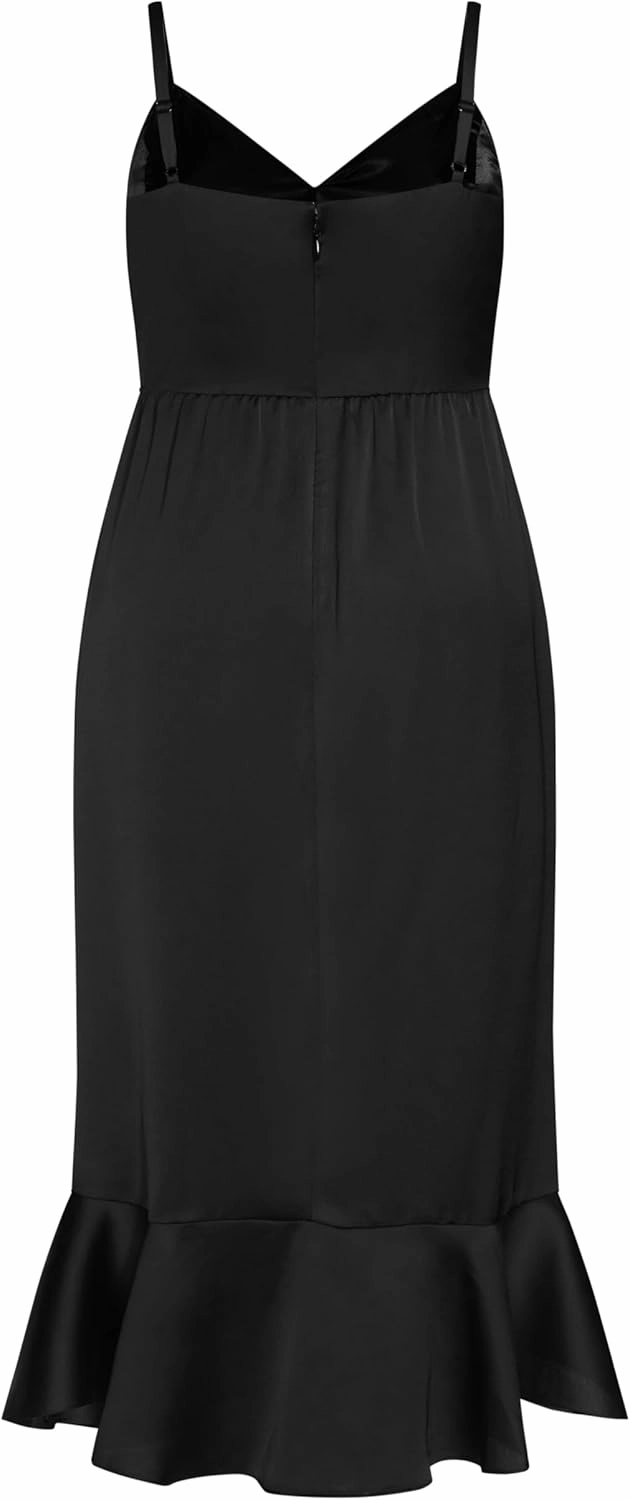 City Chic Women's Maxi Bella Ruffle Ff