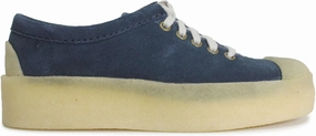 Clarks Originals Womens Tor Hoop Suede Navy Shoes 7 US