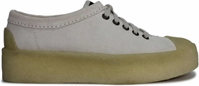 Clarks Originals Womens Tor Hoop Suede Off White Shoes 8.5 US