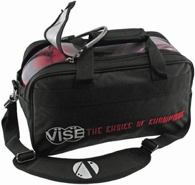 Clear Top 2 Ball Tote Black