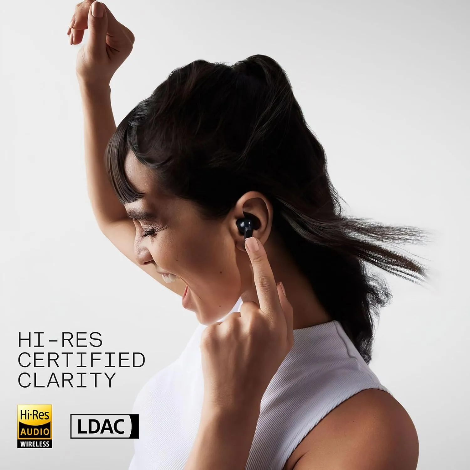 CMF Buds Pro 2 Wireless Earbuds, Hi-Res Audio with LDAC, 50 dB Hybrid Noise Cancelling Earbuds, Ultra Bass Technology, Bluetooth 5.3, 43H Play Time with Charging Case, 6 HD Mics Headphones, Dark Grey