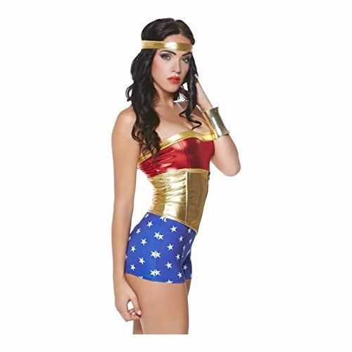 Comic Book Heroine Sexy Costume for Adults