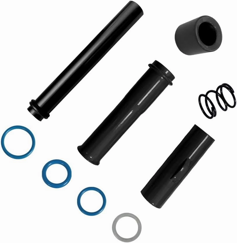 Complete Adjustable Pushrods & Cover Kit Black Push Rod Kits Set Replacement for 1999-2017 Harley Davidson Twin Cam 99-17(excludes 2017 Touring)