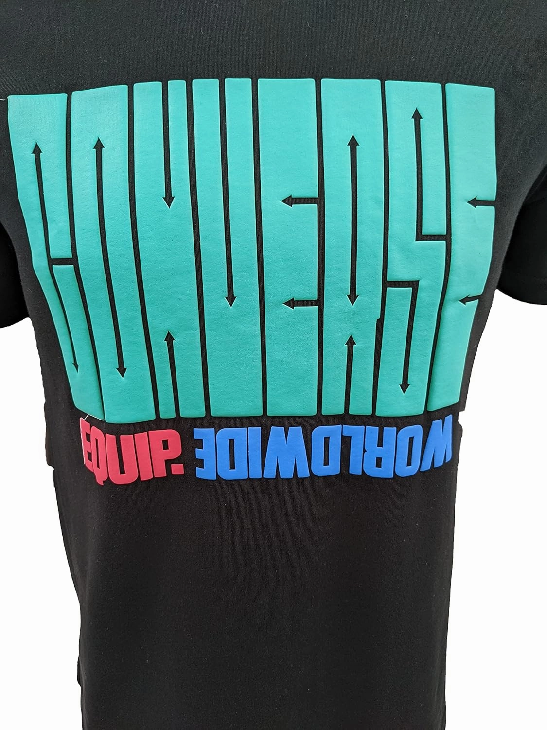 Converse Men's Bubble Letter Crewneck Short Sleeve T-Shirt