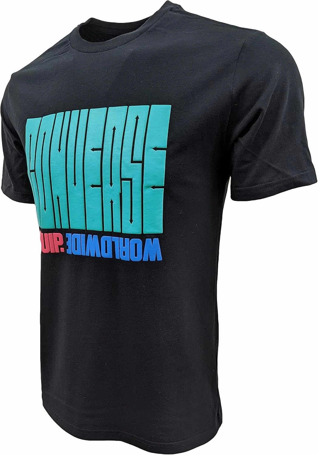 Converse Men's Bubble Letter Crewneck Short Sleeve T-Shirt