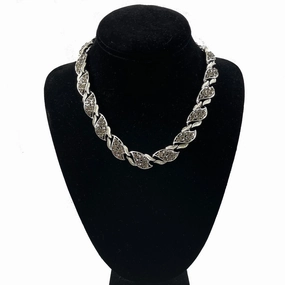 Coro Rhinestone Choker Necklace Vintage