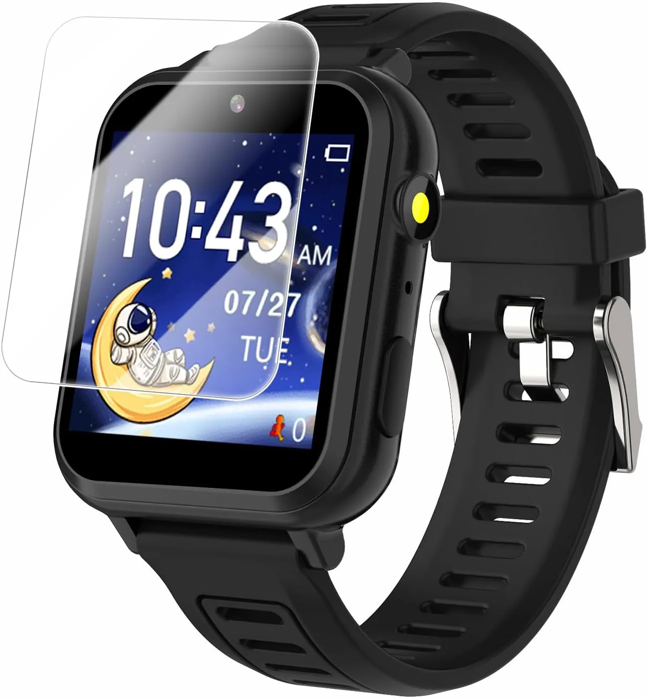 Cosjoype Kids Game Smart Watch for Kids with 24 Puzzle Games HD Touch Screen Camera Music Player Pedometer Alarm Clock Calculator Flashlight 12/24hr Kids Watches Gift for 4-12 Year Old Boys