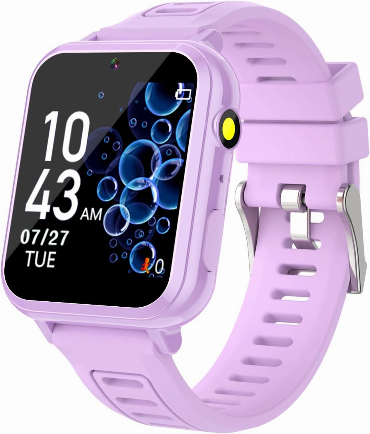 Cosjoype Kids Game Smart Watch Gifts for Girls Age 4-12, 24 Puzzle Games HD Touch Screen Smart Watches with Video Camera Music Player Pedometer Flashlight 12/24 hr, Toys for 8 10 12 Year Old Girl