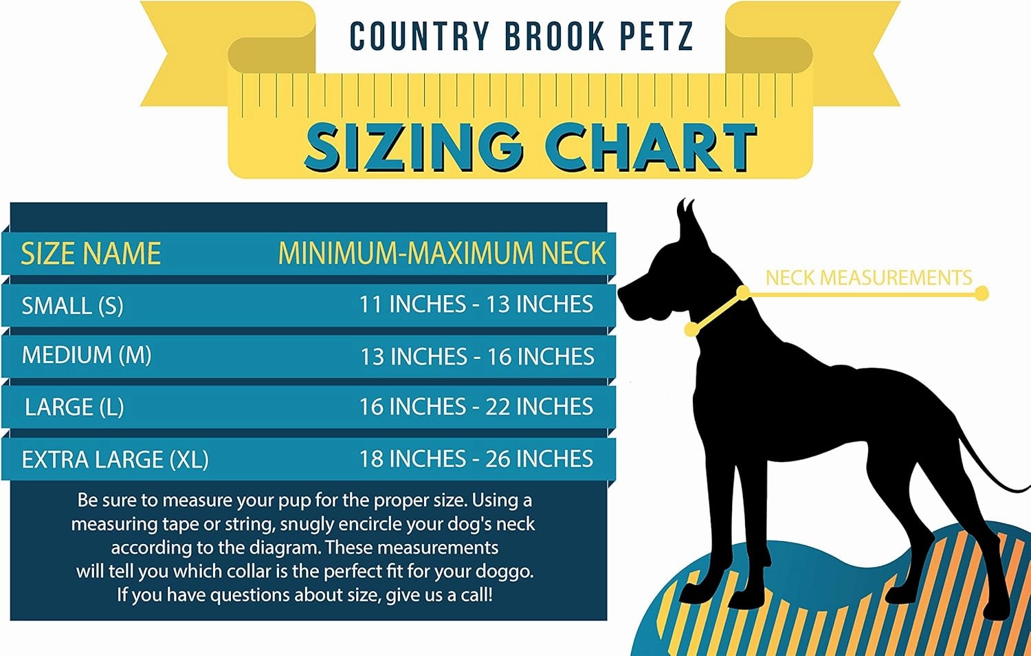 Country Brook Petz - Premium Brisk Autumn Dog Collar and Leash - Awesome Autumn Collection Featuring Designs You'll Fall for (1 Inch, Medium)