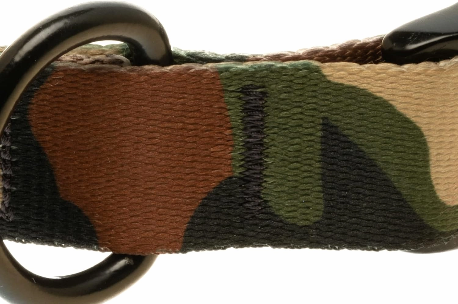 Country Brook Petz - Premium Woodland Camo HD Dog Collar - Camouflage Collection Featuring Rugged Designs (1 Inch, Extra Large)