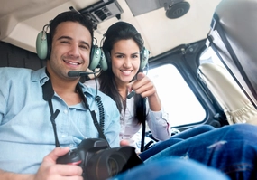 Couples Private Helicopter Tour of NYC from Westchester