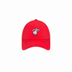 Court Culture HEAT Logo Acid Wash Red Dad Hat
