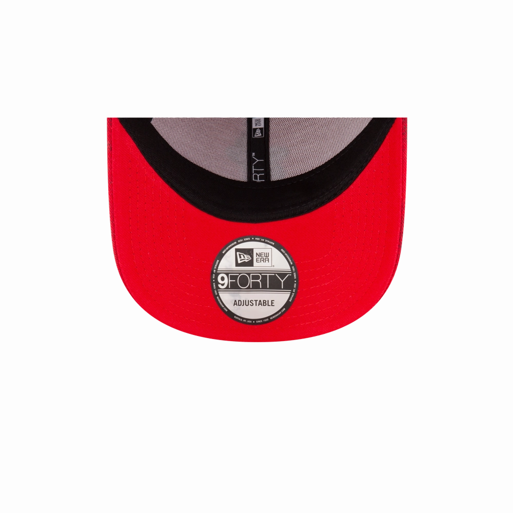 Court Culture HEAT Logo Acid Wash Red Dad Hat