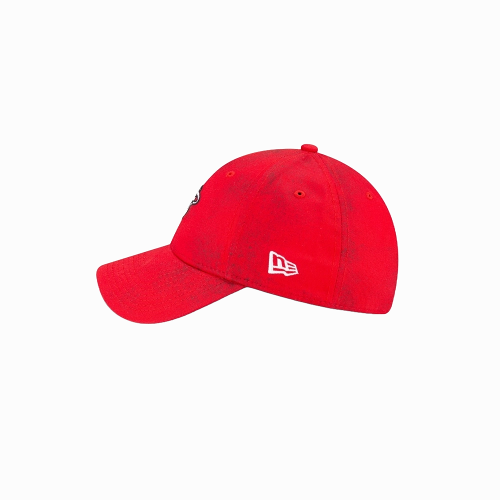Court Culture HEAT Logo Acid Wash Red Dad Hat