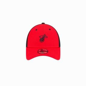 Court Culture HEAT Logo Red Colorblock Dad Hat