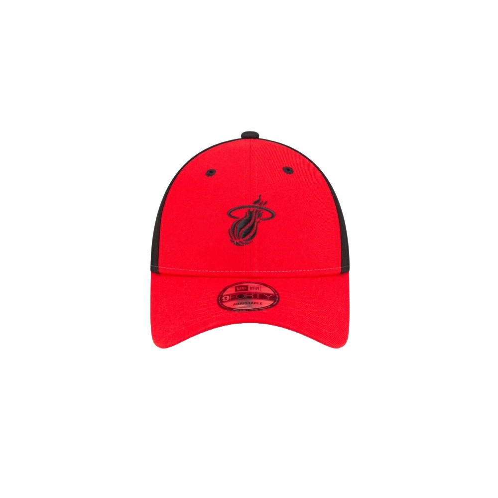 Court Culture HEAT Logo Red Colorblock Dad Hat