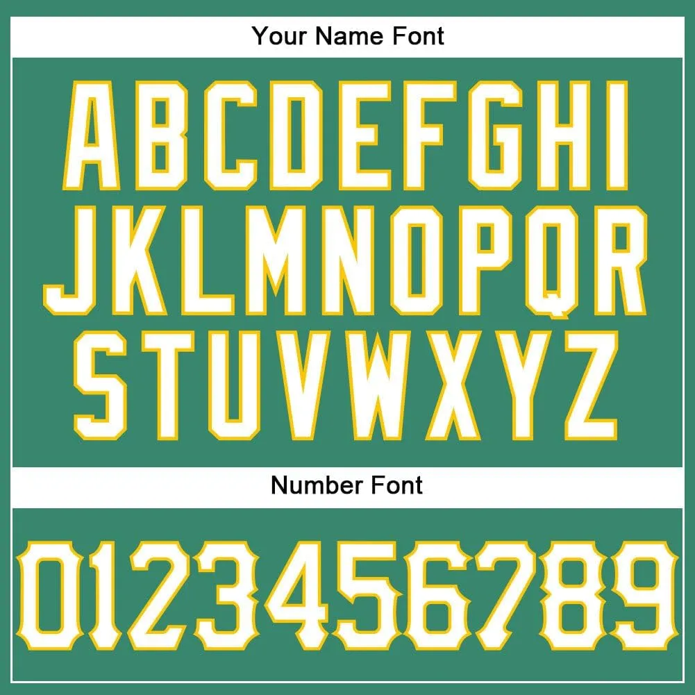 Custom Jersey Basketball, Custom Kelly Green Gold-Red Throwback Basketballs Jerseys, Printed Name Numbe