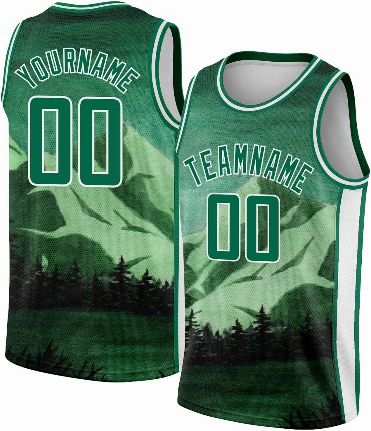 Custom Basketball Jersey, Custom Navy White-Teal Fade Fashion Basketballs Jerseys, Printed Name Number Athletic