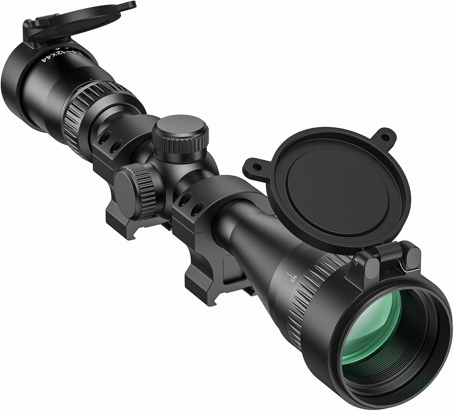 CVLIFE JackalHowl W01 Rifle Scope - 1-inch Tube Rifle Scope with 20mm Scope Rings - Second Focal Plane