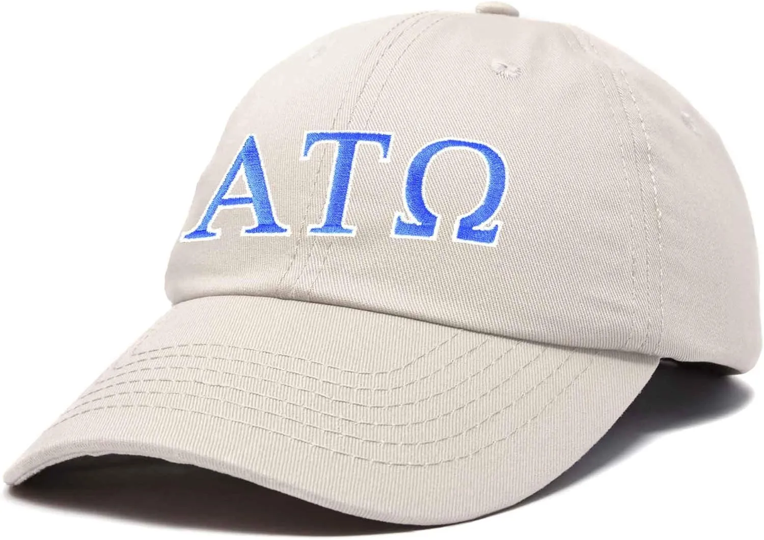 DALIX Alpha Tau Omega Fraternity Greek Letters Ball Cap Embroidered Hat