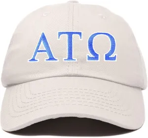 DALIX Alpha Tau Omega Fraternity Greek Letters Ball Cap Embroidered Hat